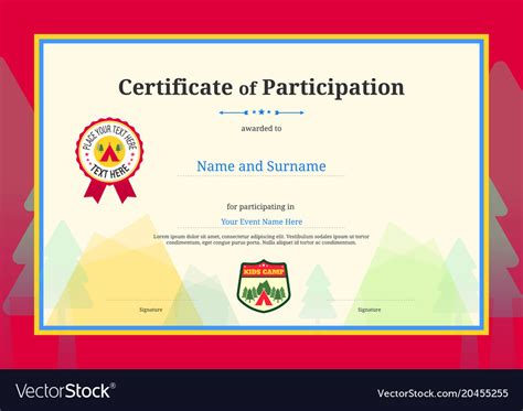Templates For Certificates Of Participation