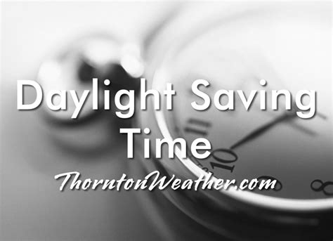 Time To Spring Forward As Daylight Saving Time Begins Sunday March 13