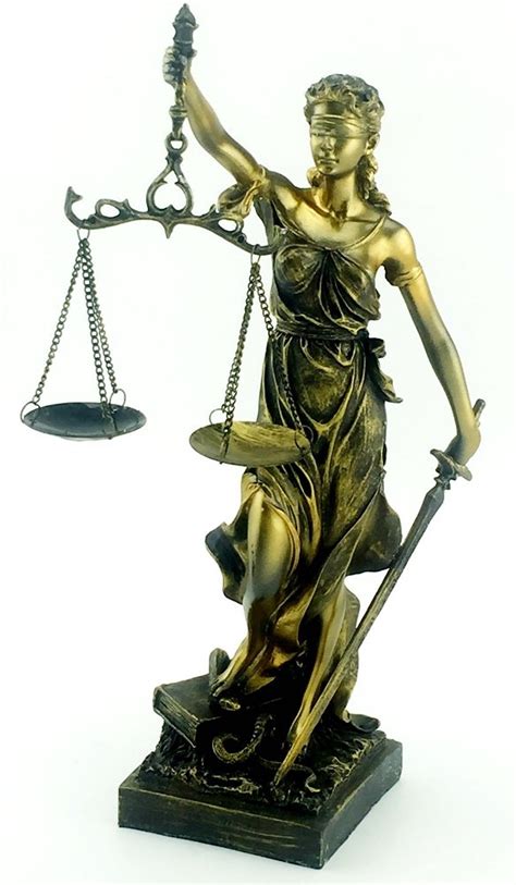 Lady Of Justice Statue With Scales 115 Tall Legal