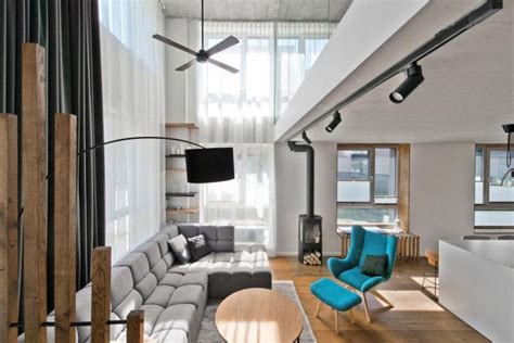 Modern Scandinavian Loft Interior By Inarch In Vilnius Lithuania