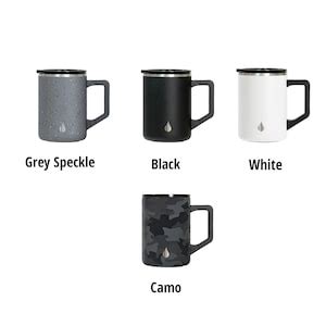 Personalized 16oz Insulated Stainless Steel Mugs With Handle Etsy