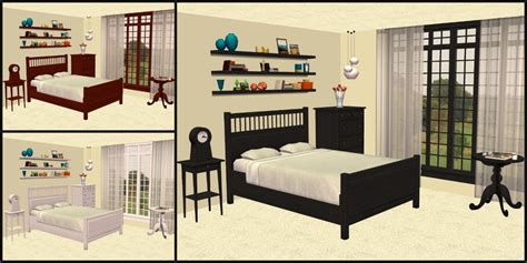 Mod The Sims Ikea Hemnes Bedroom Furniture Recolours