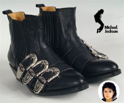 2019 Wholesale Rare Michael Jackson Punk Cosplay Bad Tour Shoes 100