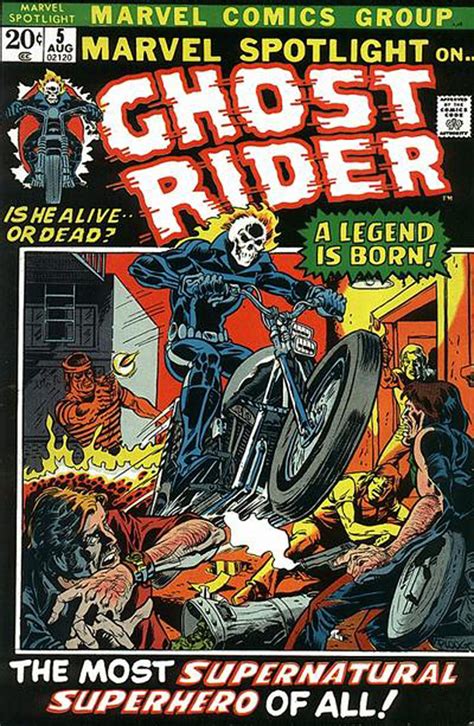Motoblogn Classic Ghost Rider Comic Book Covers