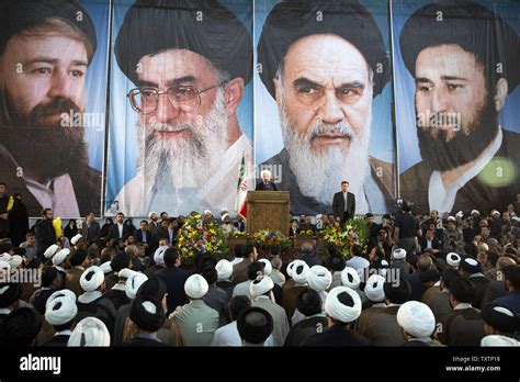 iran s president hassan rouhani delivers a speech during the death anniversary of ayatollah