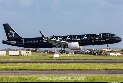 Airbus A321 271nx Air New Zealand Star Alliance Aviation Photo