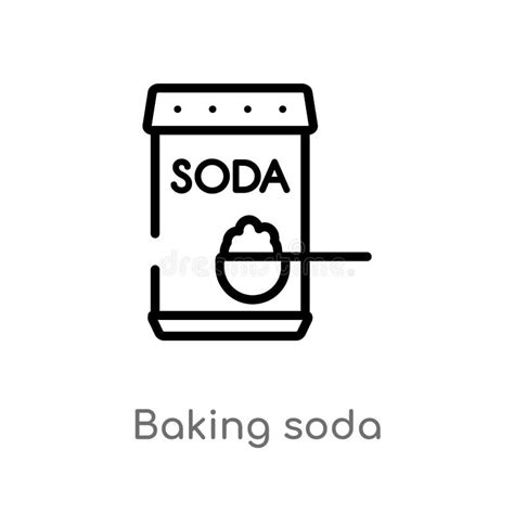 Baking Soda Vector Illustration Stock Vector Illustration Of Bakery