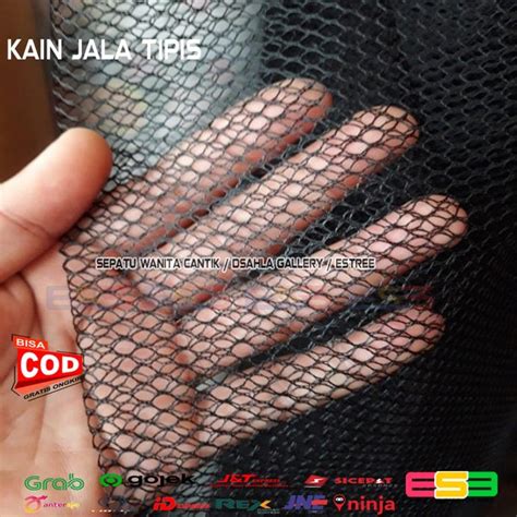 Jual Bahan Kain Jala Kain Jaring Tipis Lubang Kecil Mm Meteran