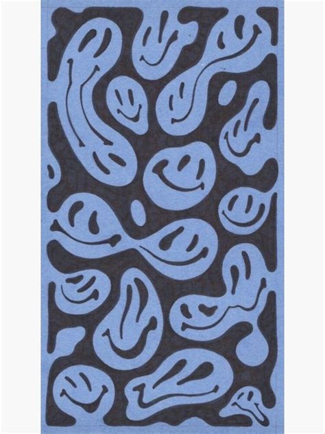 "blue & black smiley faces" Sticker by livdawn | Redbubble vine quote