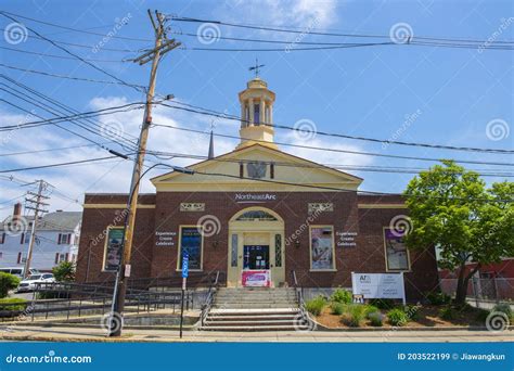 Historic Building In Peabody Massachusetts Usa Editorial Stock Image