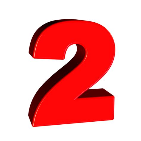 Number 2 Png Images Transparent Background Png Play