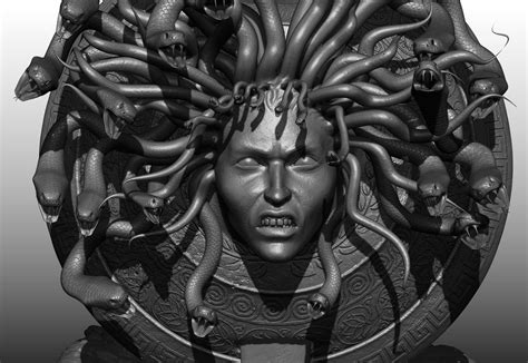 Image Result For Medusa Shield Medusa Greek Statue Statue