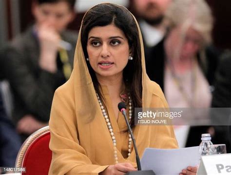 Pakistan Foreign Minister Hina Rabbani Khar Delivers A Speech During News Photo Getty Images
