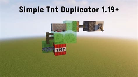 How To Make An Easy Tnt Duper In Minecraft 119 Youtube