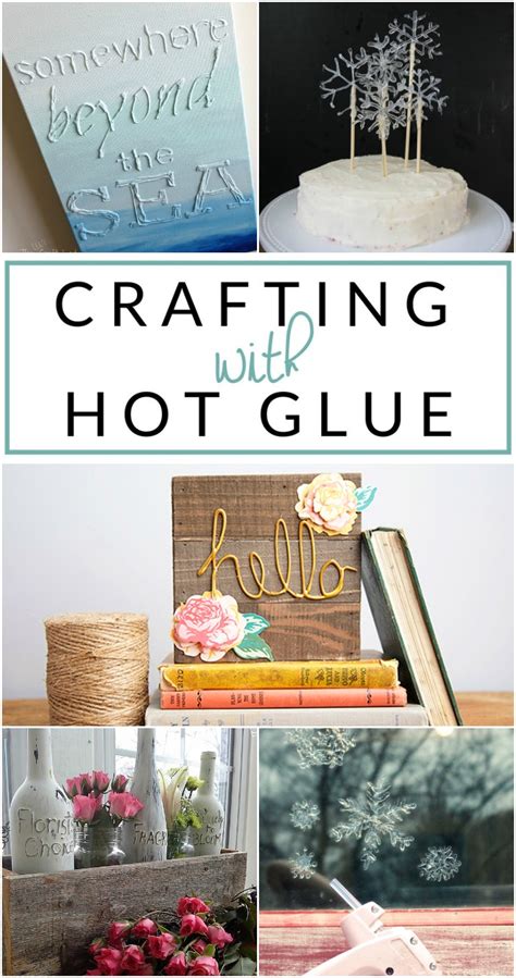 Genius Hot Glue Gun Crafts The Crazy Craft Lady