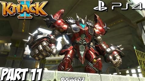 Knack 2 Gameplay Walkthrough Part 11 Second Times The Charm And Battle