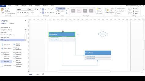 Use Of Ms Visio For Software Engineering Diagrams Tutorial On