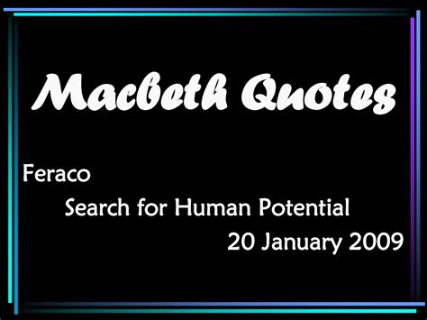 Macbeth Quotes. QuotesGram