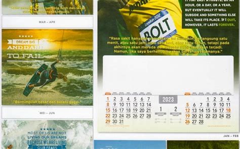 2023 Full Design Calendar Inspirasi Motivasi 1