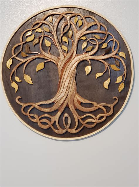Tree Of Life Pattern By Jon Rigsby Iii Wood Art By Shea Facebook