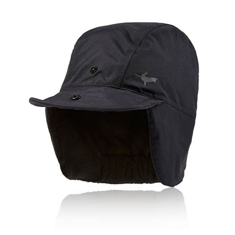 Sealskinz Mens Black Waterproof Windproof Outdoors Winter Warm Cap Hat