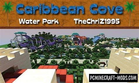 Caribbean Cove Water Park Map For Minecraft Pc Java Mods