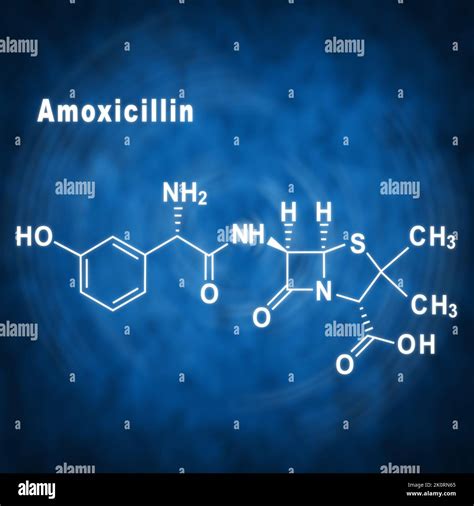 Amoxicillin Structural Formula Hi Res Stock Photography And Images Alamy