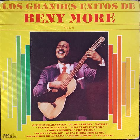 Beny More Los Grandes Exitos De Beny More Vol 2 Discogs