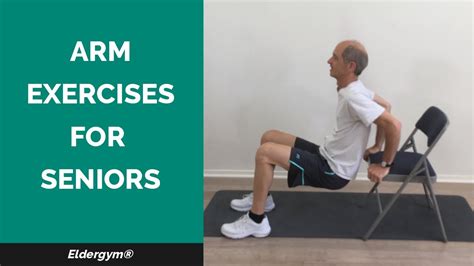 Arm Exercises For Seniors Exercises For The Elderly Strength Training