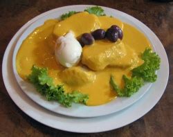 It is a peruvian yellow pepper cheese sauce that is drenched over boiled potatoes. Easy Peruvian Recipes