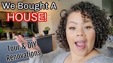 We Bought Our First Home 2021 House Tour And Renovations Youtube