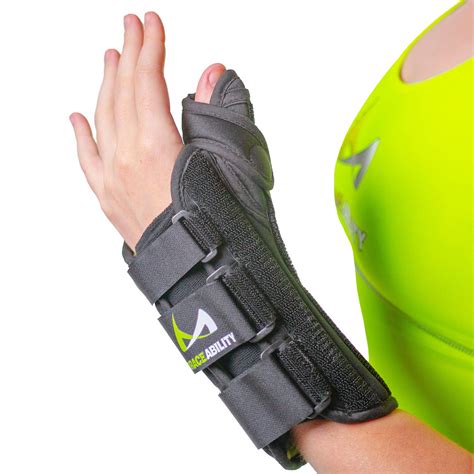 BraceAbility Thumb Wrist Spica Splint De Quervain S Tenosynovitis