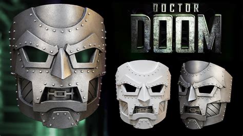 How To Make A Doctor Doom Mask Free Foam Pdf Templates Marvel Dr