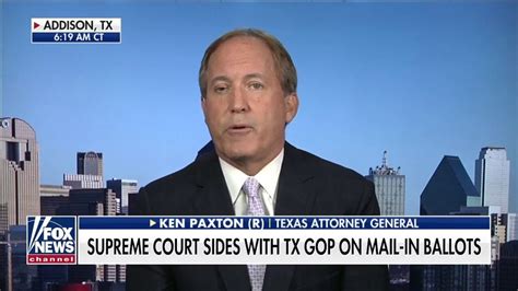 texas ag ken paxton says there s a lot of voter fraud involving mail in ballots fox news