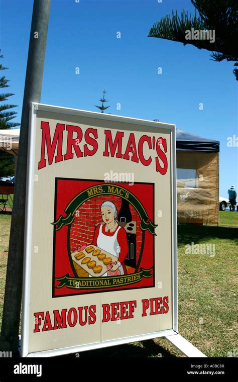 Mrs Macs Pies Sign Hi Res Stock Photography And Images Alamy