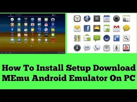 How To Install Setup Download Memu Android Emulator On Pc Bangla Tutorial Youtube