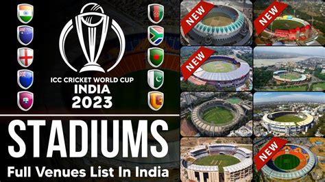 Icc World Cup 2023 Stadiums List In India World Cup 2023 Stadiums And