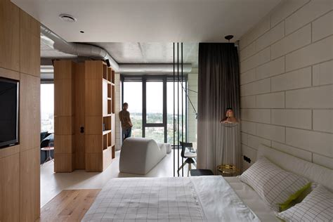 Modern Contemporary Penthouse Apartment In Kiev Ukraine Home Design
