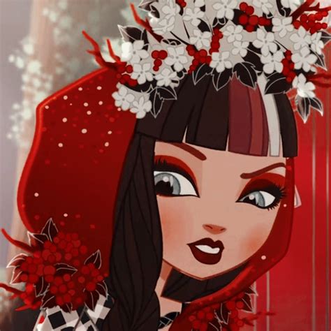 Louise Ever After High Cerise Hood Icon Cartoon Profile Pictures