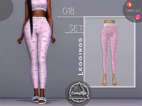 The Sims Resource Set 018 Leggings