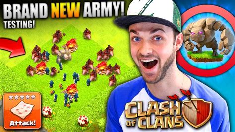The Best Attack New Army Strategy Clash Of Clans Youtube