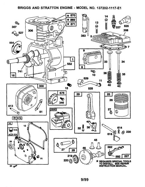 Briggs And Stratton 550ex Parts Diagram My Wiring Diagram