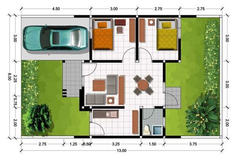 Buat kamu yang merencanakan atau sudah memiliki 2 anak, denah ini cocok untuk kamu. 9 Desain Rumah Type 36 yang Cocok untuk Pasutri Anyar ...