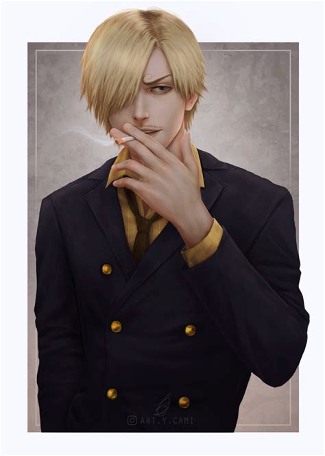 Hey Guys I Did A Sanji Fanart In My Style Hope U Like O Ronepiece