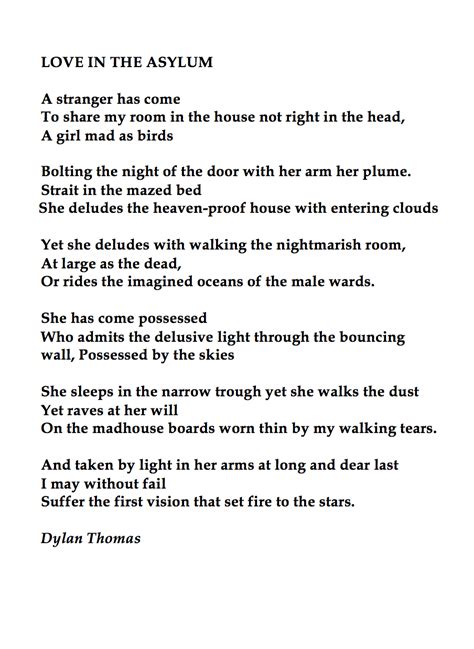Dylan Thomas British Author Dylan Thomas Poems Dylan Thomas