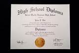 Online Schooling To Get High School Diploma Photos