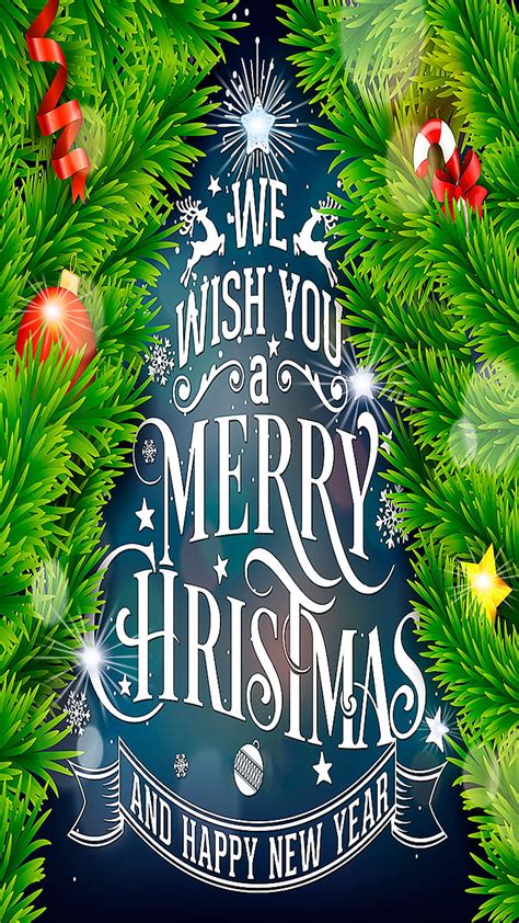 1170x2532px 1080p Free Download We Wish You Holidays Merry