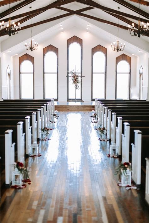 Beautiful White Chapel Rustic Grace Estates Dallas Weddings Rustic