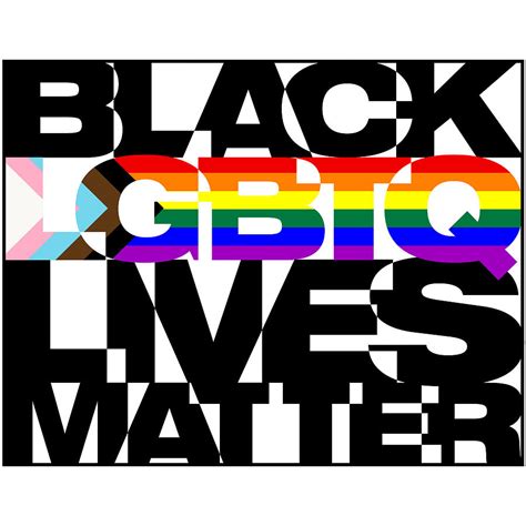 Black LGBTQ Lives Matter Progress Pride Flag Digital Art By Patrick