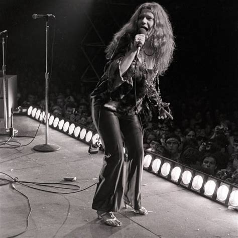 Janis Joplin On August Th At Woodstock R Oldschoolcelebs
